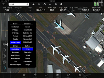  Satellite Map (the photo w/ the airplanes on the runway) 