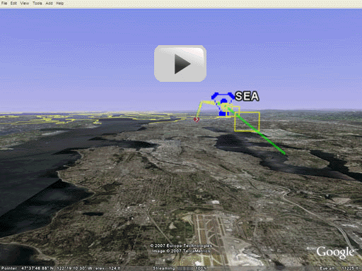 Google Earth Flight Simulator (2007)